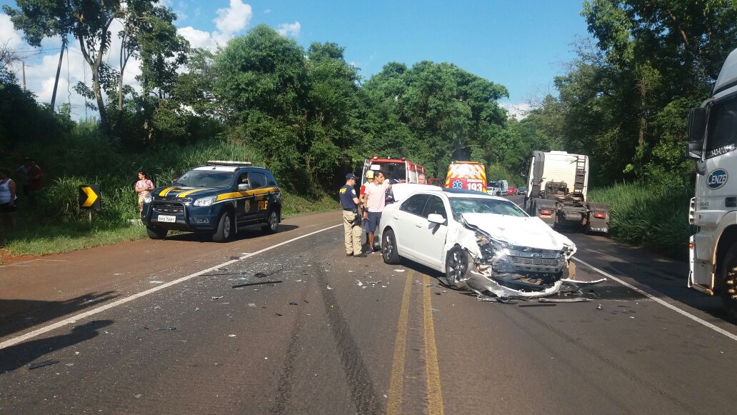 Morte em acidente na BR 282 em Chapecó