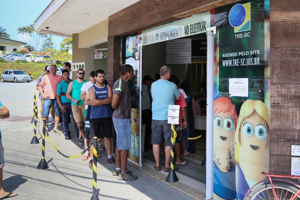 Jaraguá do Sul | Menos de 2 mil eleitores procuraram o Cartório Eleitoral para regularizar a situação
