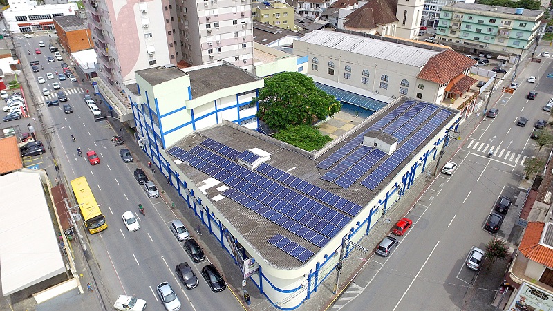 Jaraguá do Sul | Colégio Evangélico é pioneiro na implantação de energia solar