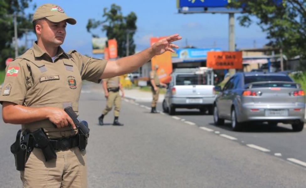 Polícia Militar faz operação para inibir migração de criminosos a Santa Catarina