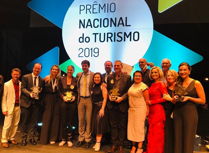 Prêmio Nacional de Turismo reconhece iniciativas e profissionais de SC