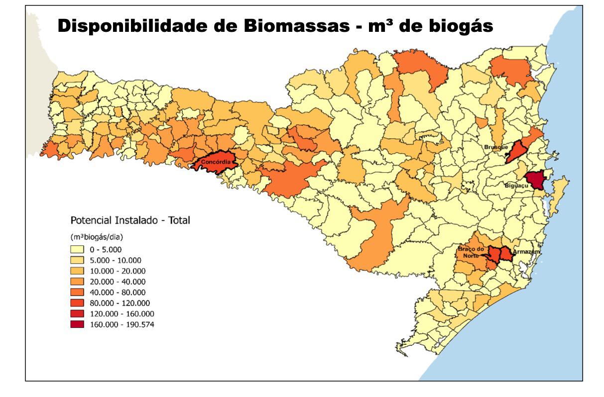 Investimentos na cadeia de biogás podem alavancar o desenvolvimento sustentável de SC