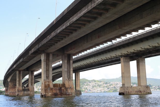 Começa em 1º de junho a obra de recuperação estrutural dos blocos das pontes Pedro Ivo e Colombo Salles