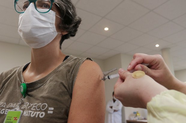Mais de 48,7 mil doses da vacina foram aplicados em SC