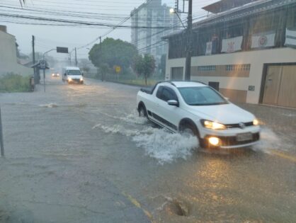 Defesa Civil alerta para risco de inundações em todas as regiões de SC