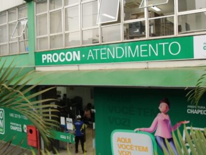 Reclamações e mais seis serviços do Procon podem ser feitos pela internet em Chapecó