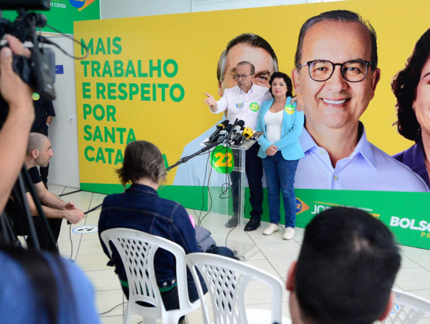 Pelo Estado 4/10 Eleição para presidente verticalizou disputa entre Jorginho e Décio em SC