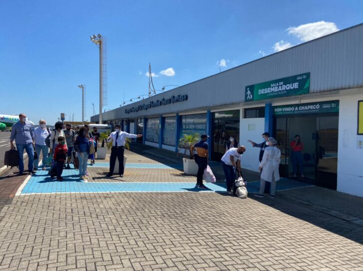 Prefeitura de Chapecó notifica concessionária do aeroporto para concluir obras em 30 dias