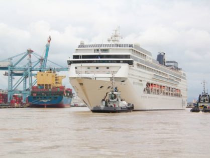 Itajaí recebe primeiro navio da temporada de cruzeiros 2022/2023