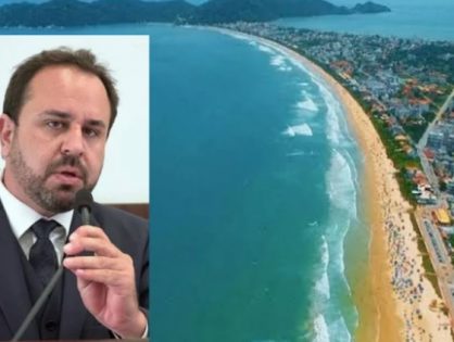 Testes de balneabilidade em Santa Catarina são uma grande farsa, diz prefeito