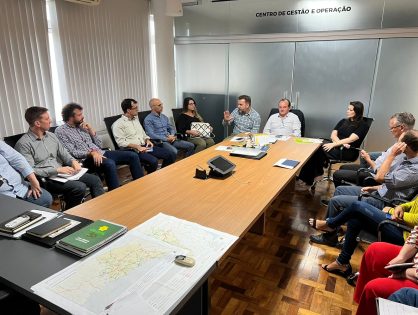 Fazenda e Infraestrutura trabalham integradas em projetos estratégicos para Santa Catarina