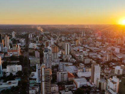 Chapecó tem crescimento de 38,8% e chega a 254 mil habitantes