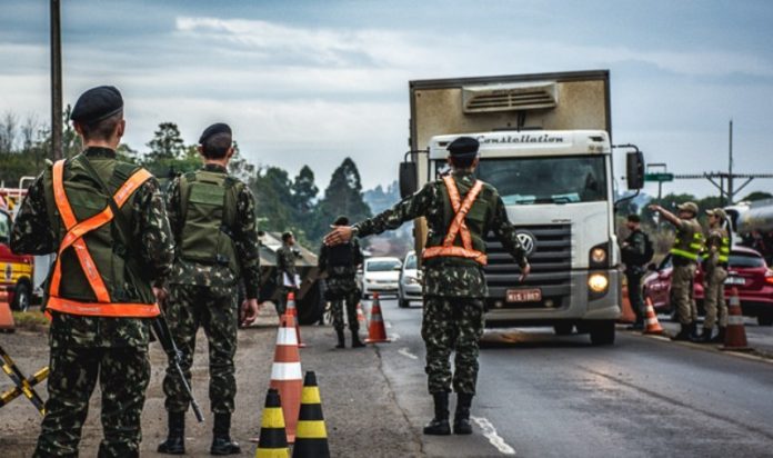 Forças de segurança montam megaoperação em fronteiras do Sul do Brasil