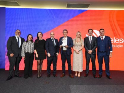 Celesc recebe prêmio Abradee como melhor Distribuidora do Sul do Brasil