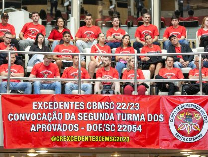Deputados de SC defendem convocação de excedentes do concurso dos bombeiros