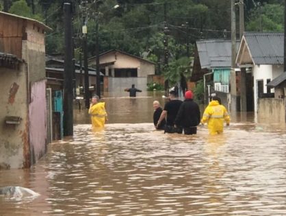 Sete municípios de SC decretam situação de emergência por conta das chuvas; veja quais