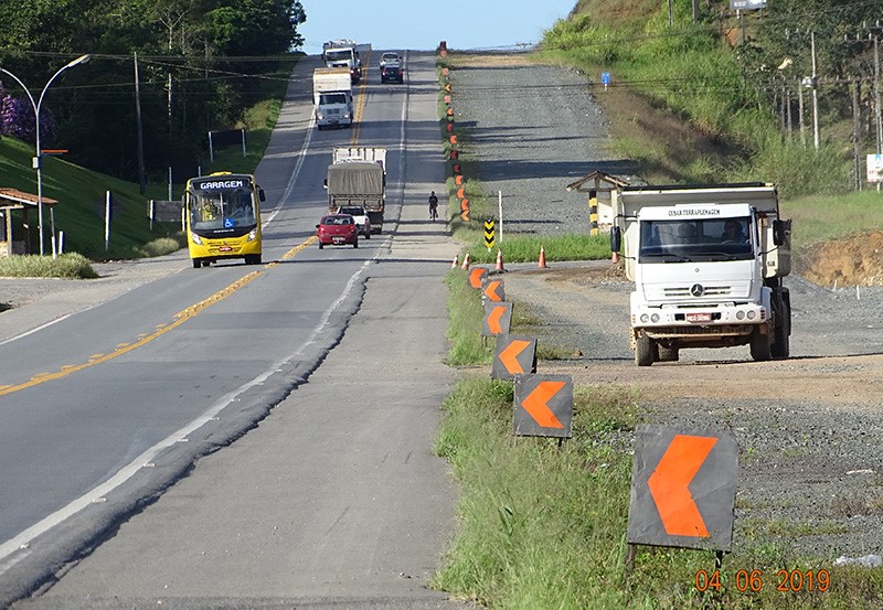 Duplicação da BR-280 é prioritária para melhor infraestrutura rodoviária no estado, diz Fiesc