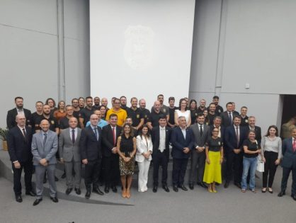 Cerimônia oficializa 32 novos Policiais Civis em Santa Catarina