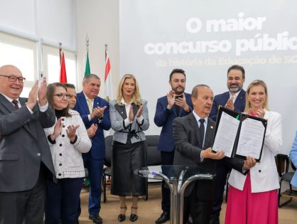 EDUCAÇÃO: Governo do Estado lança edital do maior concurso público da história de SC