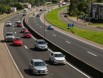 Réveillon deve movimentar quase 1,5 milhão de veículos na BR-101