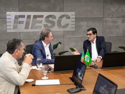 Prefeito do Porto conclui visita a SC e sugere sinergia em tecnologia e geração de talentos