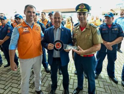 Governador Jorginho Mello reforça frota do Corpo de Bombeiros com 15 novas viaturas