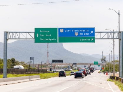 Acidentes na BR-101 reduzem após Contorno de Florianópolis; confira os números