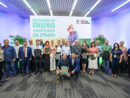 Governador lança Programa de Ensino Agrotécnico da Epagri e anuncia investimentos em Cedups