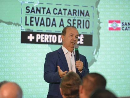 Governador inicia segunda edição do Programa Santa Catarina Levada a Sério