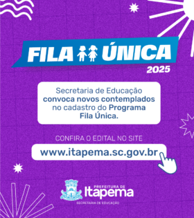 Educação divulga segunda chamada dos contemplados do Fila Única de 2025