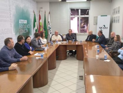 Presidente da Fecomércio se reúne com dirigentes do Sicom