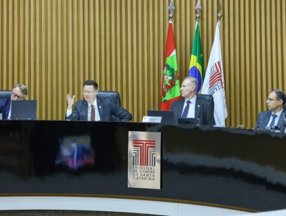 Contas de 2024 do Governo de SC são aprovadas por unanimidade pelo TCE/SC