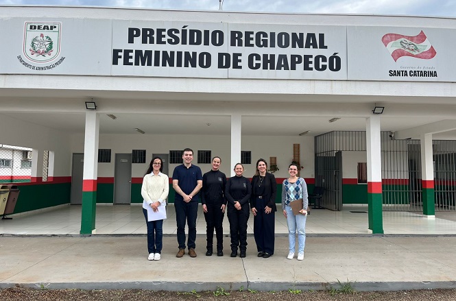GMF/TJSC realiza inspeções em unidades prisionais e socioeducativas do oeste catarinense