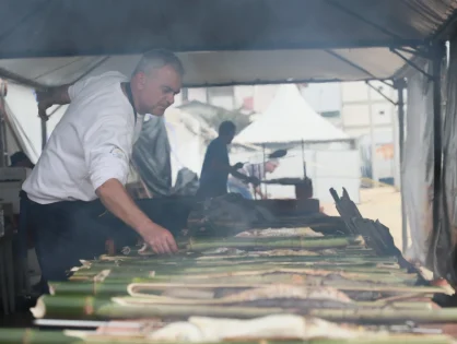 Festa da Tainha bate recorde de público e atrai mais de 100 mil visitantes