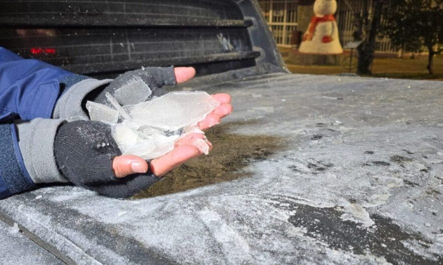 SC tem cidade com sensação térmica de -25°C; confira as mínimas no estado