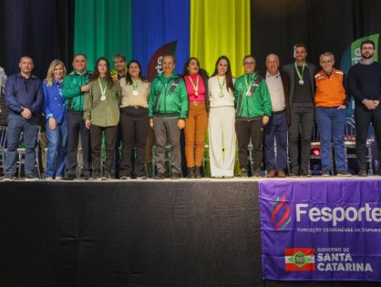 Governador participa da abertura dos Joguinhos Abertos de Santa Catarina em Rio do Sul