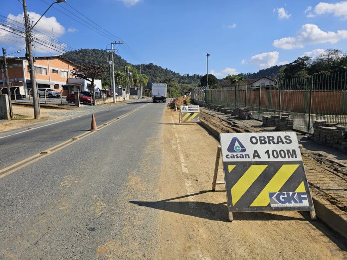 CASAN investe R$ 1,5 milhão em reforço no abastecimento de Indaial