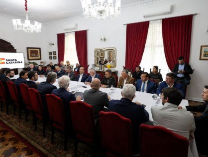 Governador Jorginho Mello lidera criação da Ferrosul: ligação ferroviária entre os estados do Rio Grande do Sul, Santa Catarina, Paraná e Mato Grosso do Sul