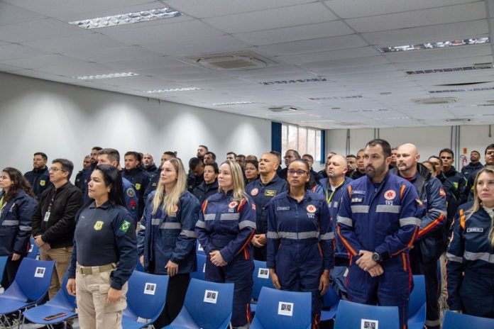 Saúde catarinense capacita agentes da PRF em atendimento pré-hospitalar