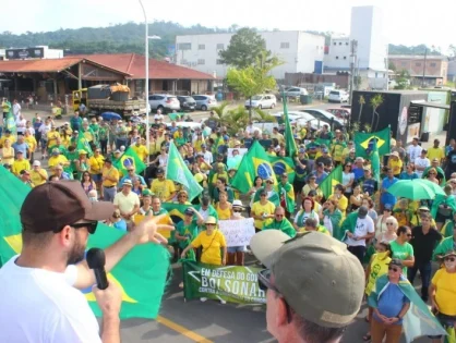 Manifestações do movimento 'Reaja Brasil' acontecem neste domingo em Criciúma