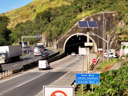Túnel do Formigão na BR-101 terá restauração de pavimento neste fim de semana