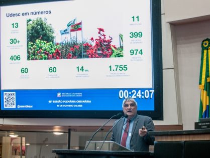 Pelo Estado 16/10: Reitor da Udesc esclarece edital sobre cotas para pessoas de outros estados