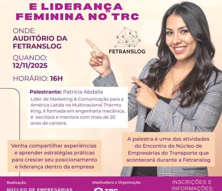 Na Fetranslog, empresárias do transporte discutirão posicionamento e liderança feminina