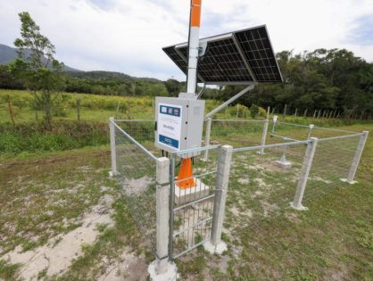 Quase 50% das novas estações hidrometeorológicas da Defesa Civil já foram instaladas em SC