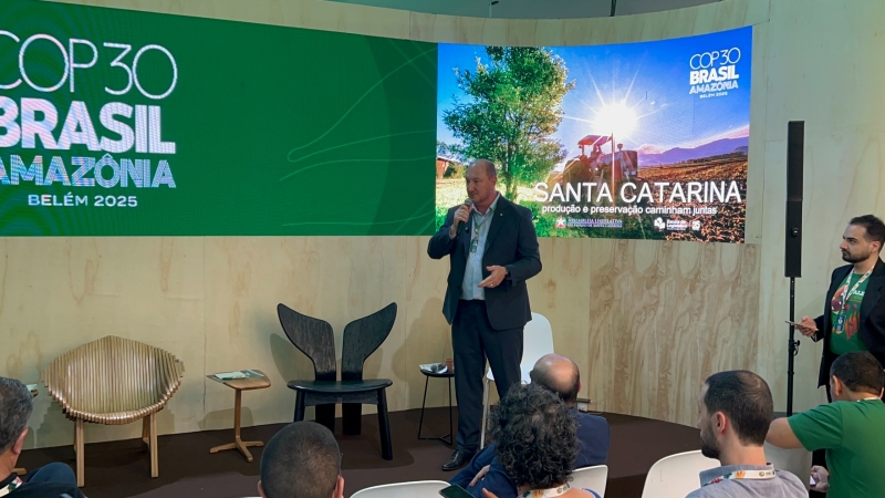 COP30 recebe propostas da Alesc para a preservação ambiental e desenvolvimento sustentável