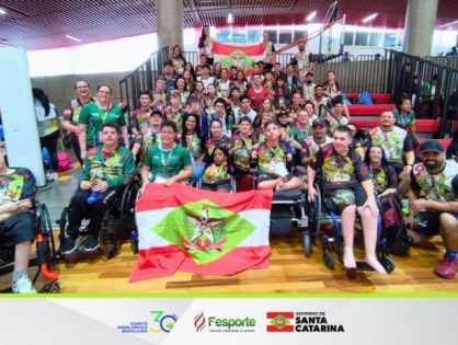 Santa Catarina está entre os melhores estados do país nas Paralimpíadas Escolares de São Paulo