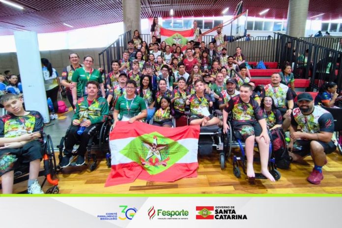 Santa Catarina está entre os melhores estados do país nas Paralimpíadas Escolares de São Paulo
