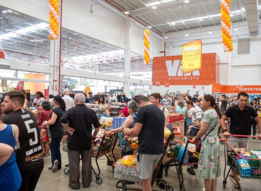 Varejo de SC cresce 5,8% com destaque para o setor supermercadista