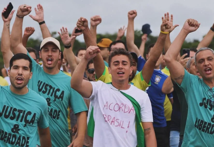 Jessé Lopes sugere ‘adoção’ de manifestante para protesto em Brasília contra prisão de Bolsonaro
