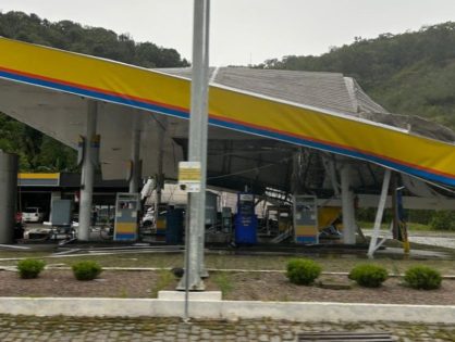 Defesa Civil confirma ocorrência de microexplosão em Gaspar